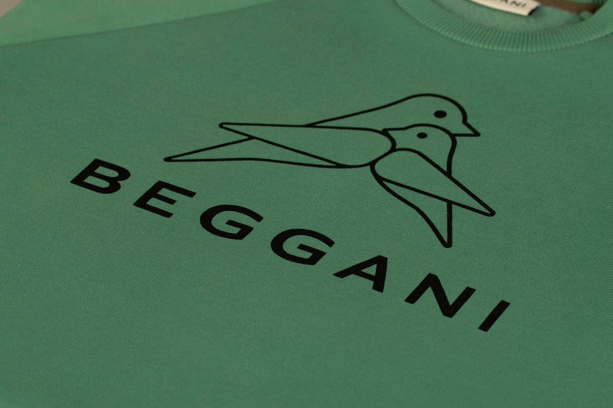 Світшот з великим логотипом BEGGANI